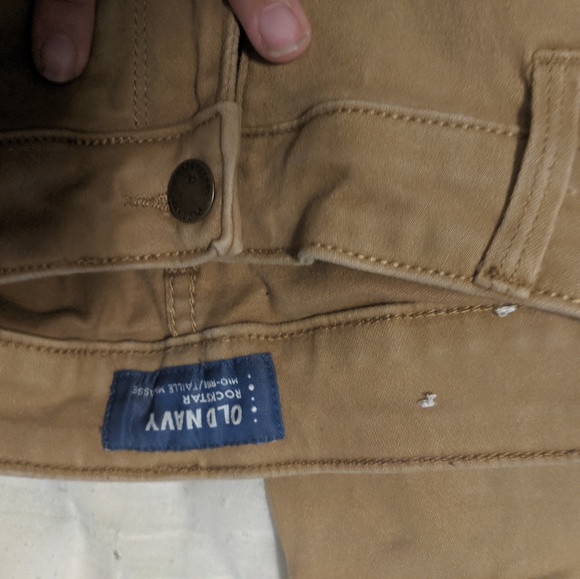 Old Navy Camel Color Denim Leggings - Picture 2 of 2